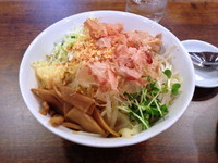 「まぜそば　並」@つけめん TETSU 武蔵小杉店の写真