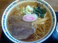 「中華そば中盛８００円」@手打蕎麦蔵屋の写真