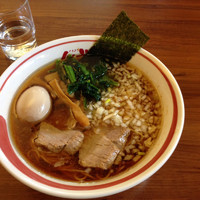 「ラーメン+味玉（550+100円）」@熊祥の写真