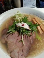 「煮豚塩そば1050円」@SOBAHOUSE金色不如帰の写真