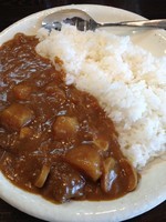 「ビーフカレー￥７３０＋らぁ麺￥６３０」@麺工房HIRAMAの写真