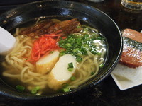 「沖縄そば680円」@沖縄ソバ 我達食堂の写真