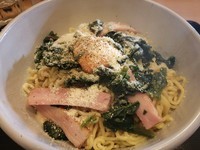 「【数量期間限定】まぜボナ～ら（ランチタイム大盛り無料）」@麺処 福吉 極の写真