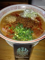「海老出汁坦々麺（本日限定）７５０円」@自家製麺 てんかの写真
