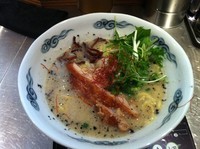 「とろ塩らーめん」@鶏男 のり輔の写真