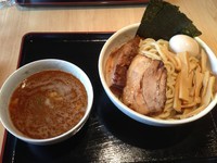 「２周年記念感謝デー限定 特製えびつけめん大盛り 950円」@麺家 一鶴の写真