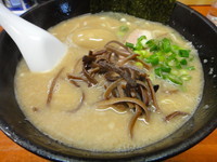 「みらくるらぁめん＋味玉」@前橋とんこつ 味楽留の写真