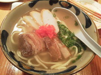 「沖縄そば」@沖縄料理 カリユシ 松本店の写真