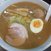 「煮干しラーメン（煮たまごトッピング）」@麺工房 Sakuraの写真