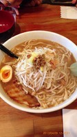 「どてちんラーメン大盛り ニンニク ¥680」@麺屋青山 臼井店の写真