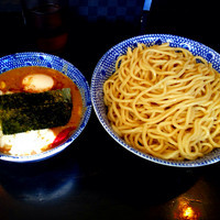 「かれつけ特盛＋味玉＋玉ねぎ増し」@狼煙 〜NOROSHI〜の写真