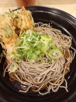 「冷やしかき揚そば480円」@吉利庵の写真