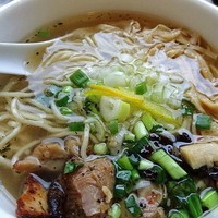 「鬼塩ラーメン　700円」@鬼そば 藤谷の写真