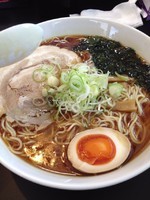 「大江戸ら〜めん ¥750大盛り＋¥100」@麺や 水神の写真