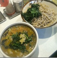 「みそカレーつけタンメン(並)＋ほうれん草」@麺処 まるよし商店の写真