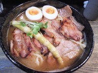 「特製ラーメン　大盛」@燈の車の写真