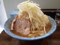 「ラーメン　野菜W　アブラW　ニンニク」@ラーメンJAPAN 川口本店の写真