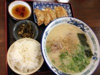 「ラーメン餃子セット」@三福ラーメンの写真