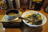 「濃厚醤油つけ麺(大盛)」@本八幡だんちょうてーの写真