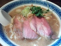 「らーめん　＋　特増し （チャーシュー3枚・メンマ増し・味玉）」@燦燦斗の写真