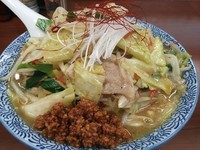 「大門タンメン＋大盛り（クーポン）＋辛み　880円」@ちょっと美味しい中華食堂 大門の写真