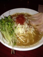 「極灰汁中華 780円 薬味増し」@灰汁中華 丿貫の写真