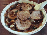 「アリランチャーシュウ（中）「辛さ普通」　【９５０円】」@アリランらあめん 八平の写真