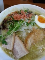 「鶏ポタら~めん500円」@ラーメン屋台 こそっとの写真