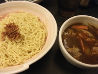 「ビーフカレーつけ麺」@ラーメン大至の写真