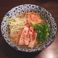 「あっさり鶏そば ¥680」@鶏そば 一瑳の写真