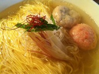 「あら炊き塩らぁめん（大盛り）」@麺屋 海神 吉祥寺店の写真