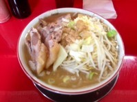 「ラーメン（豚増し）ヤサイ以外」@ジャンプの写真