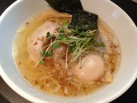 「塩らーめん＋味玉（GW限定￥500＋￥100）」@麺や 勝治の写真