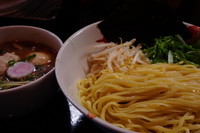 「特製つけ麺（塩）中盛」@麺屋33の写真