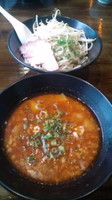「みそとんこつ勝浦タンタンつけ麺」@麺屋MASTER PIECE 一宮店の写真