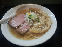 「塩そば　中盛り（200ｇ）：７５０円」@麺処 晴の写真