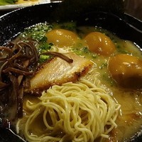 「特製豚そば+味玉+味玉」@五代目らーめん処 まるは商店の写真