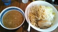 「【限定】ガッツリつけ麺(大盛り) ￥860」@中華そば 伝堂の写真