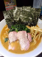 「ラーメン街道一番星横須賀カレー味720円」@らあめん花月嵐 神田店の写真