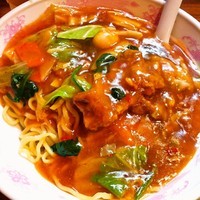 「肉スタミナ冷やし麺」@ラーメン 現代の写真