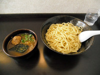 「濃厚魚介つけ麺　中」@川喜屋の写真
