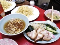 「つけ麺800円＋ビール＆焼酎＆おつまみeｔc」@ラーメンみちのくの写真
