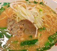 「ねぎみそラーメンとミニカレー(800円)」@東北自動車道 長者原SA（上り）スナックコーナーの写真