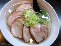 「塩ちゃあしゅうめん￥８００」@手打ちラーメン 月ヶ瀬支店の写真