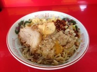 「まぜそば大（全部でアブラダブル）」@ジャンプの写真