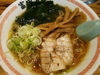 「中華そば」@松戸中華そば 富田食堂の写真