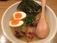 「スペシャルラーメン・ぽてり（950円）」@鶏ポタラーメン THANK 大門店の写真