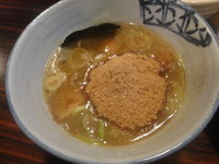 「つけ麺中盛＋豚ごはん」@麺処 井の庄の写真