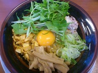 「まぜソバ ￥750」@横浜家系ラーメン 松田家 上福岡店の写真