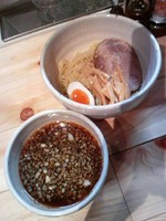 「つけ麺７５０円」@麺や そめいよしのの写真